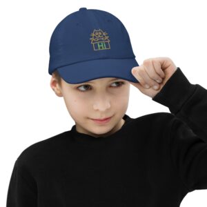 Embroidered Youth Baseball Cap