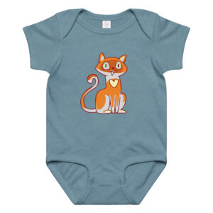 Baby jersey bodysuit