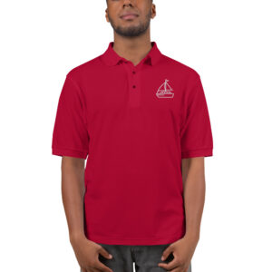 Embroidered Men's Premium Polo
