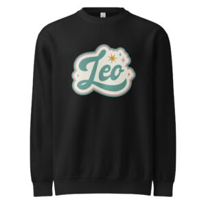 Leo Unisex premium crew neck sweatshirt