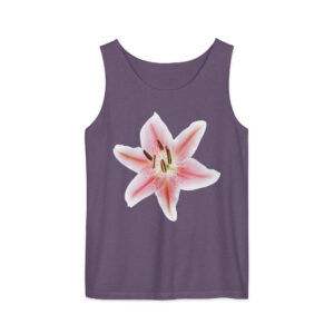 Unisex garment-dyed tank top